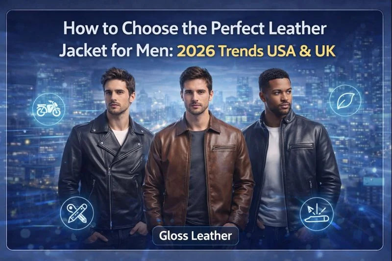 How to Choose the Perfect Leather Jacket for Men: 2026 Trends USA & UK