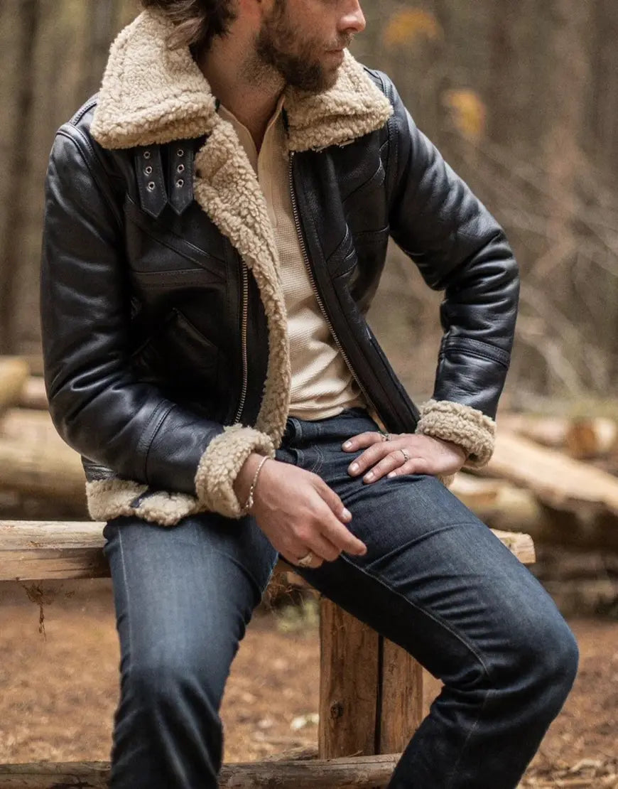 Belvedere Black Jacket for Men