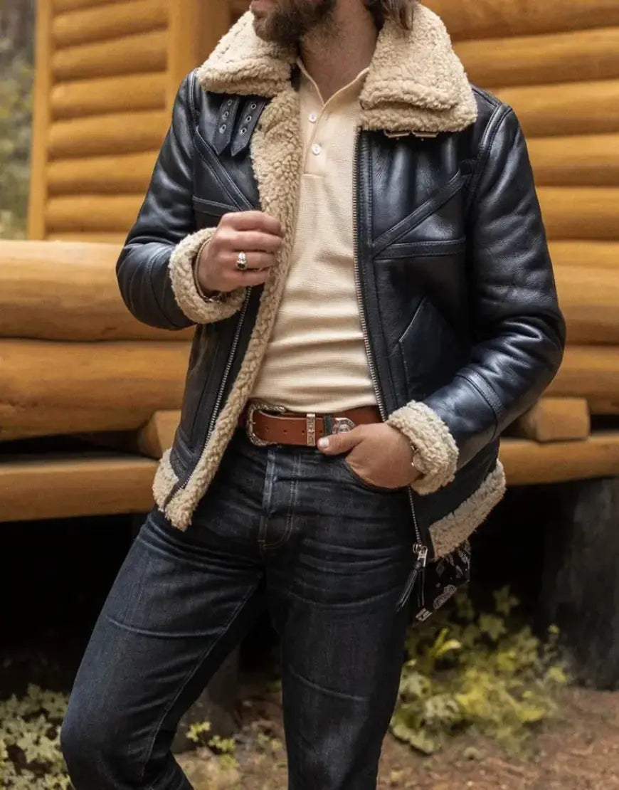 Gl Black Jacket for Men