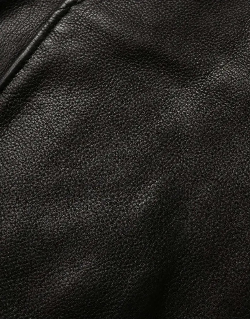 Widowmaker Black biker Leather Jacket for Men