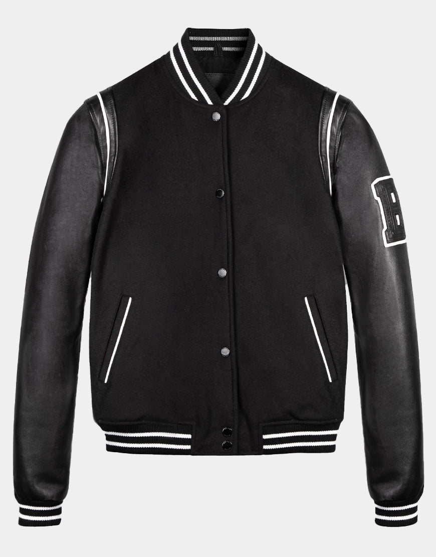GL's Boda Varsity Leather Jacket