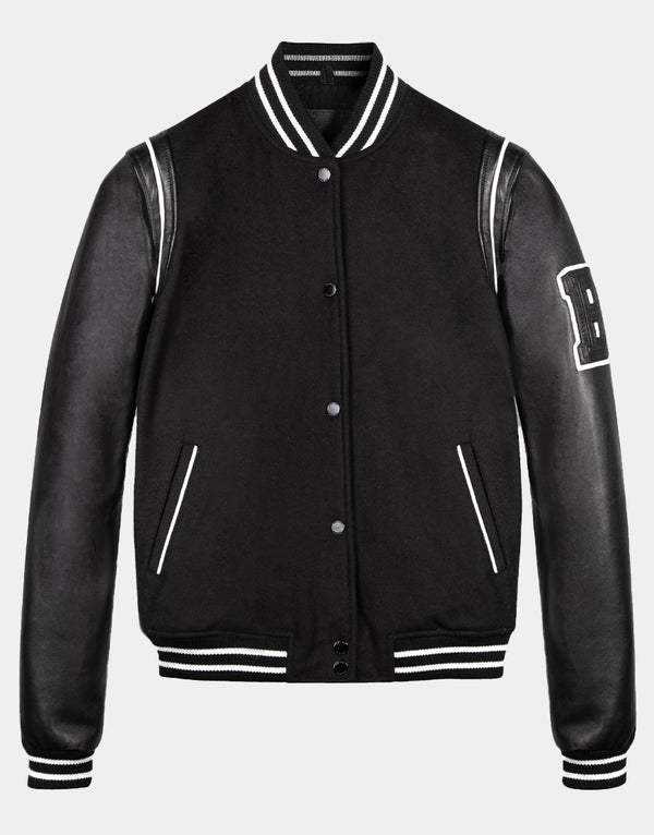 GL's Boda Varsity Leather Jacket