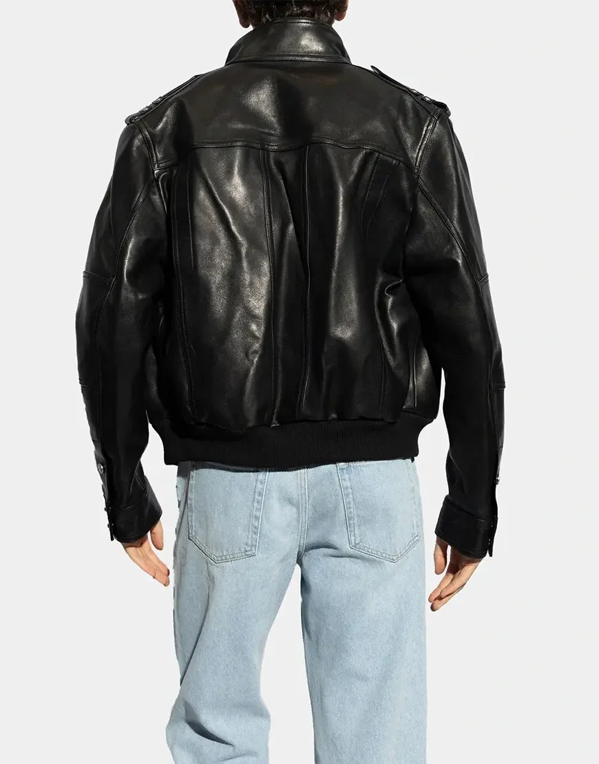 men leather jacket