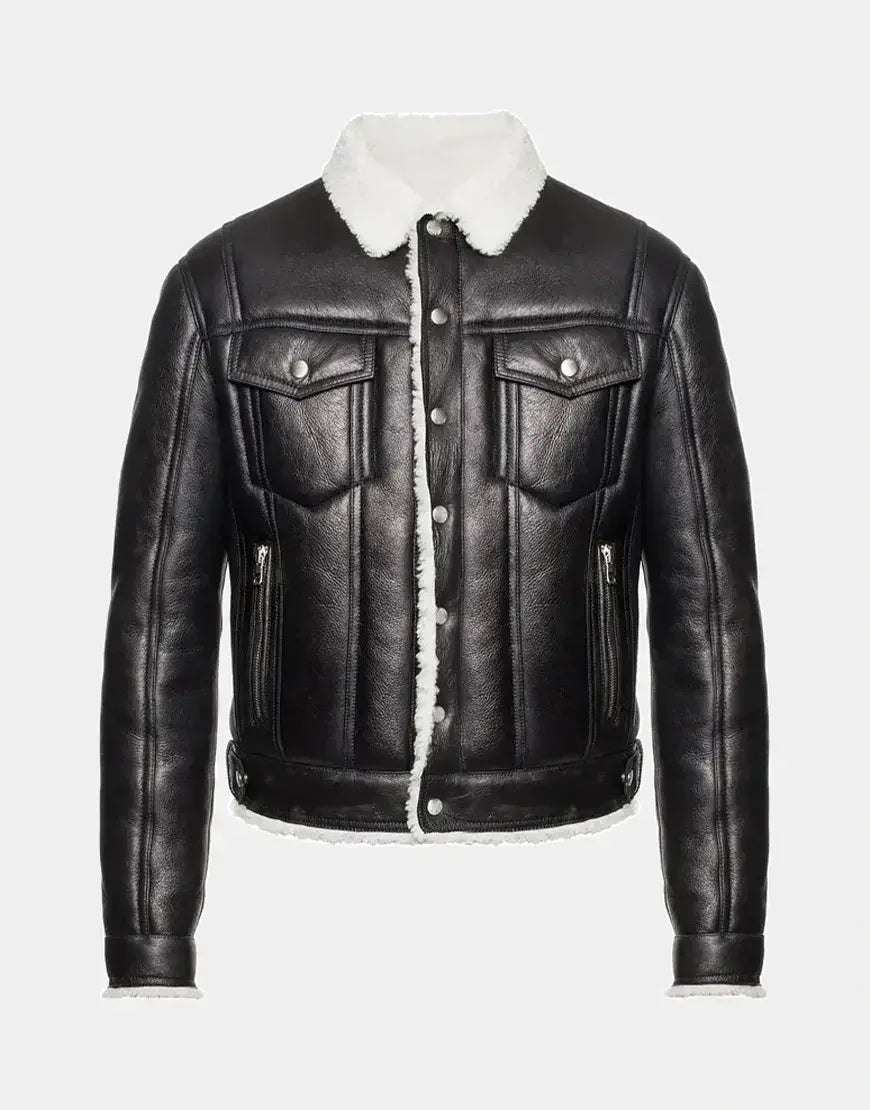 men leather jacket