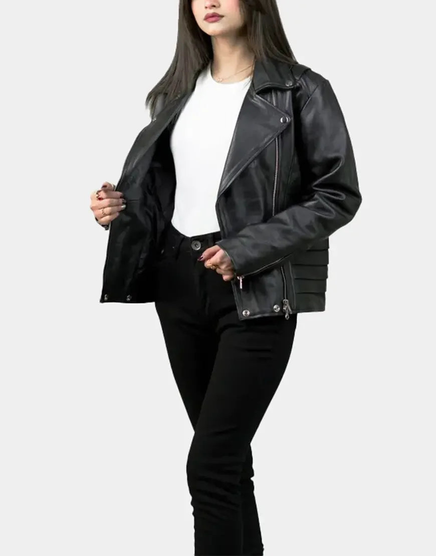 women leathers jacket
