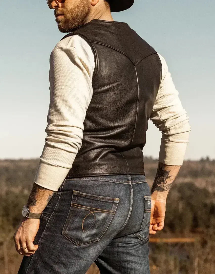 Get Your Men & Women Custom Leather Vest | Gloss Leather