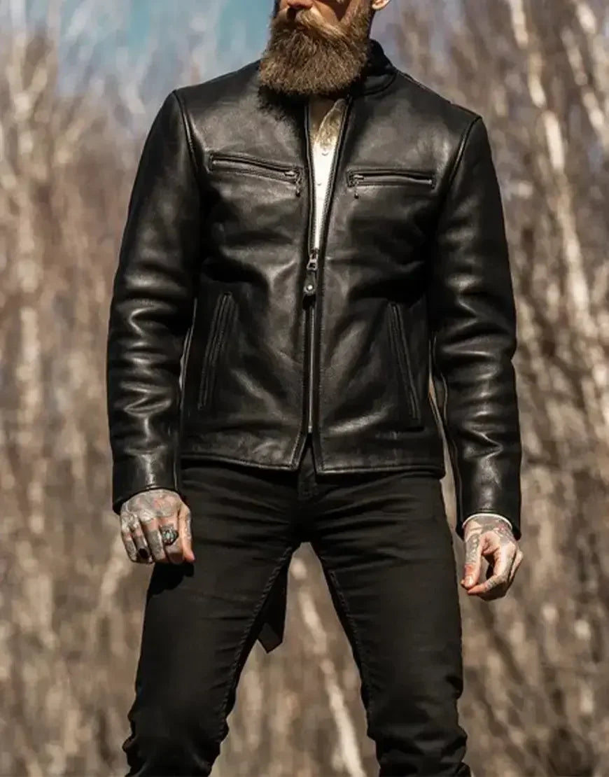Best Men Leather Jacket in 2025- Gloss Leather