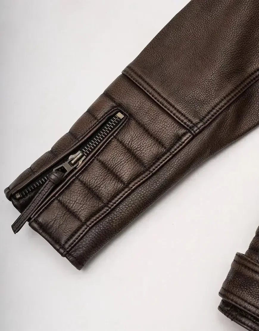 Men Uk Fashion Leather Jacket