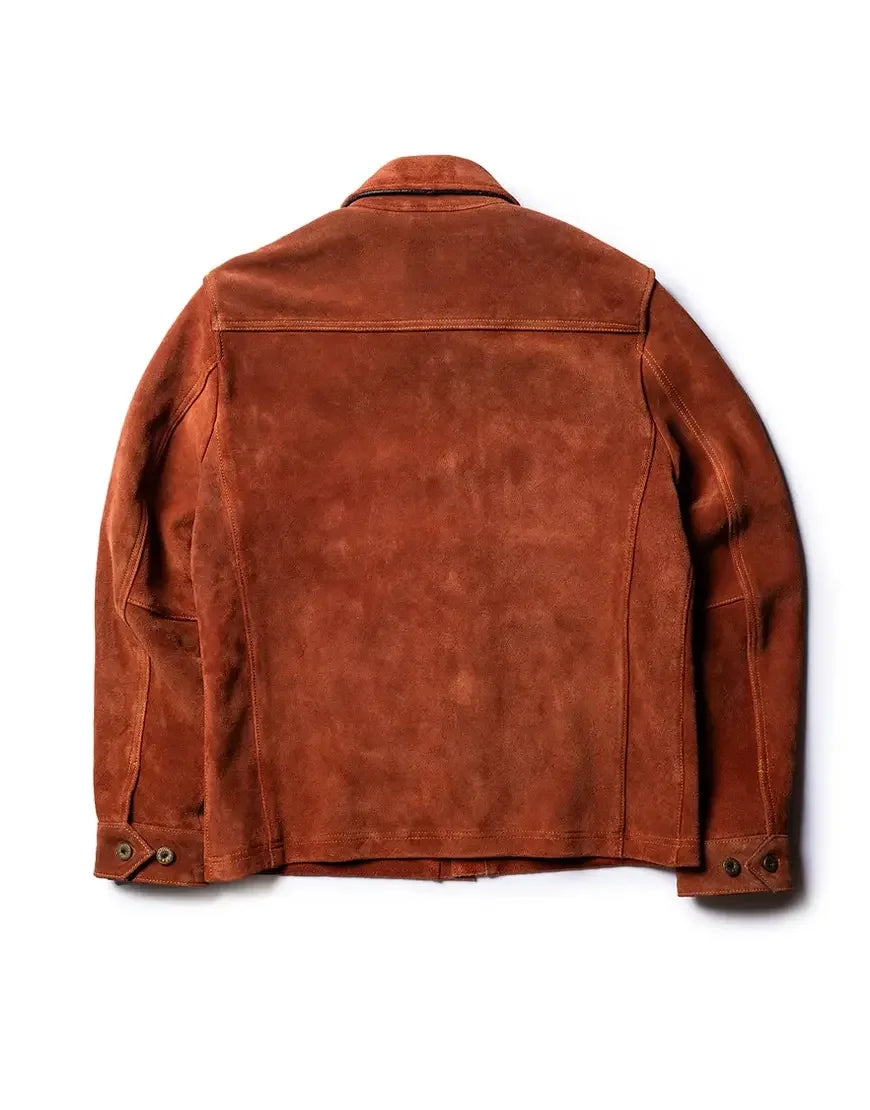 Field Jacket Copperhide Roughout Cowhide