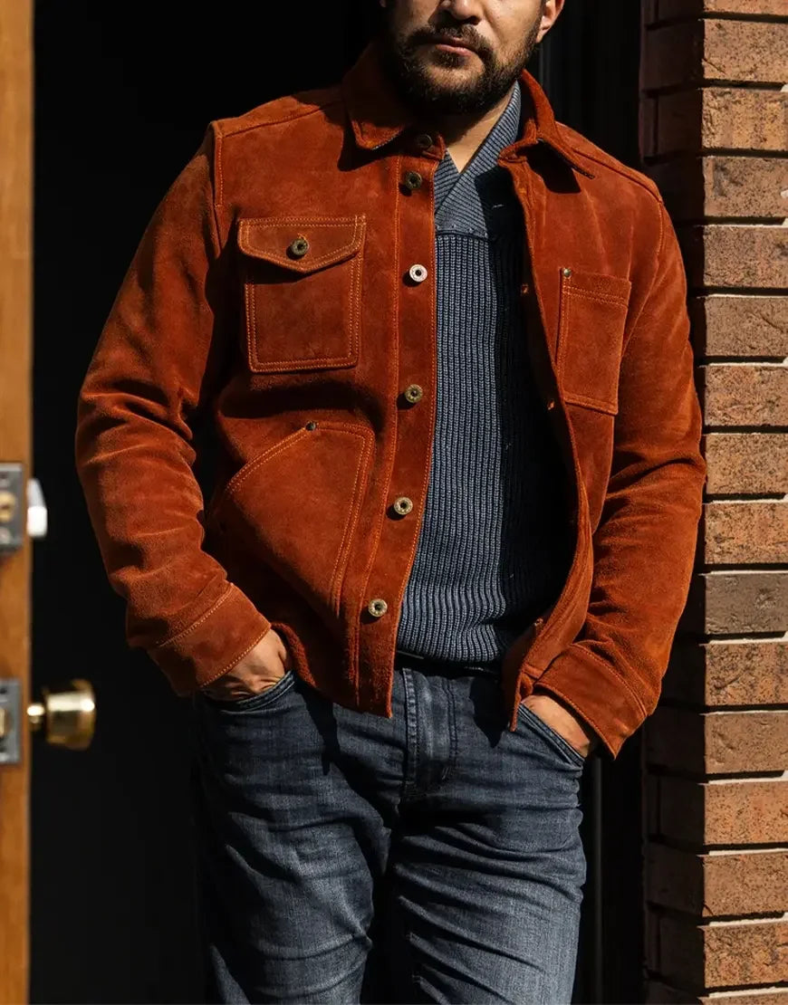 Ranger Copperhide Leather Jacket Gloss