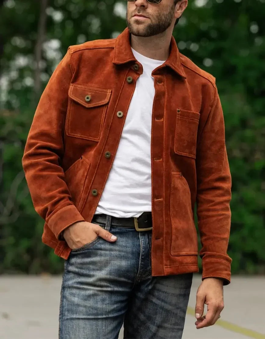 Ranger Copperhide Leather Jacket Gloss