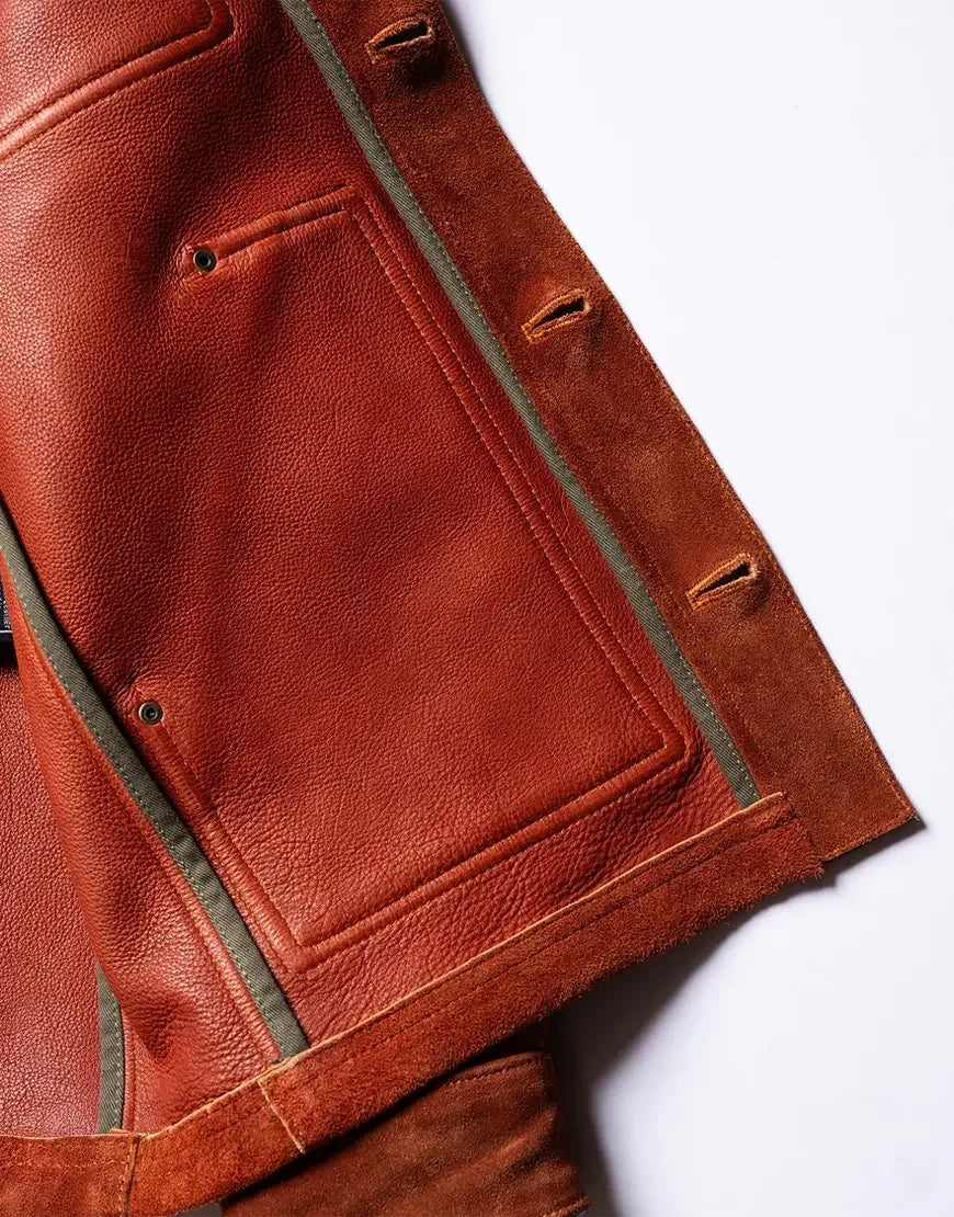 Ranger Copperhide Leather Jacket Gloss