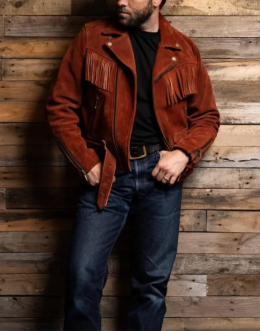 Ranger Copperhide Leather Jacket Gloss