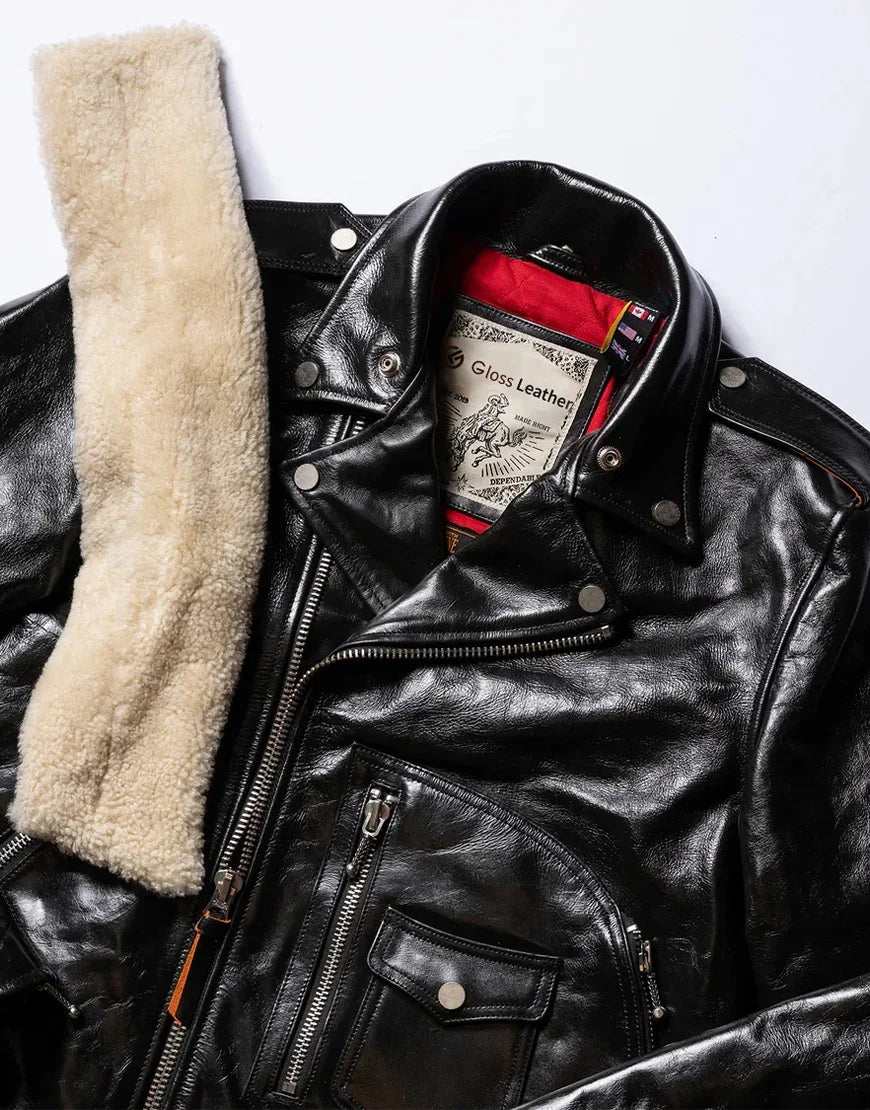 Ranger Copperhide Leather Jacket Gloss