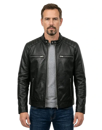 GL Nova Cowhide Leather Jacket