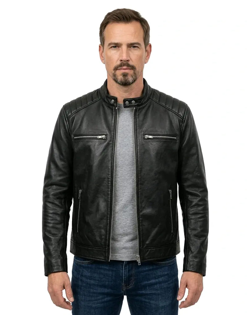 GL Nova Cowhide Leather Jacket