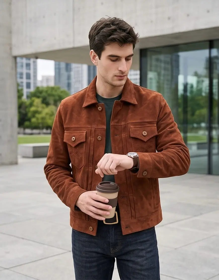 The Convoy Copperhide Leather Jacket