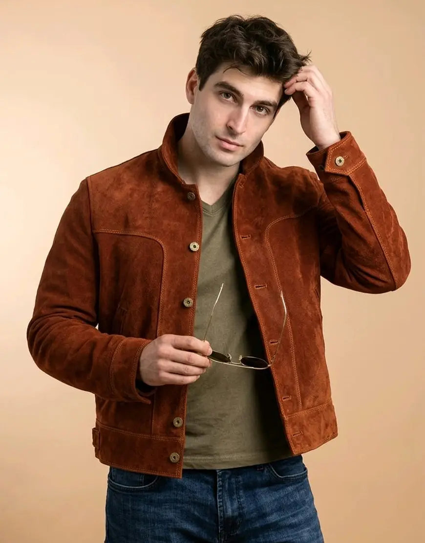 Solaire Copperhide Jacket by Gloss Leather