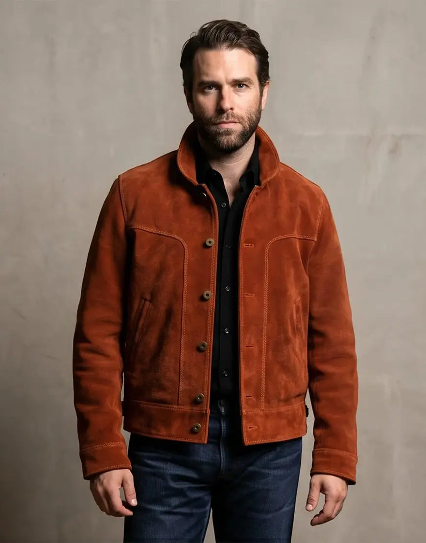 Solaire Copperhide Jacket by Gloss Leather