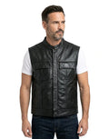 SOA Motorcycle Genuine Leather Vest For Men