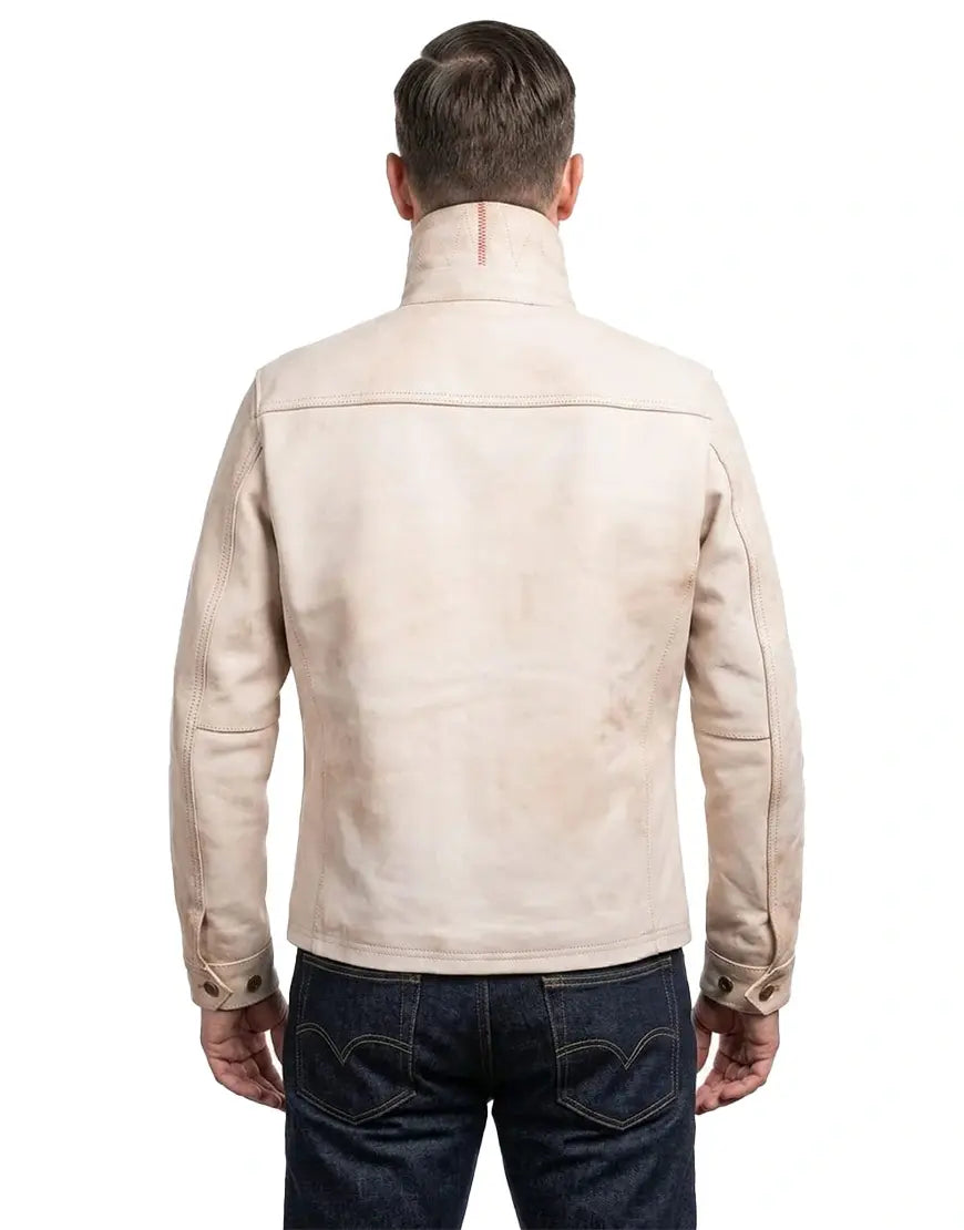 Natural Field Jacket by Gloss Leather