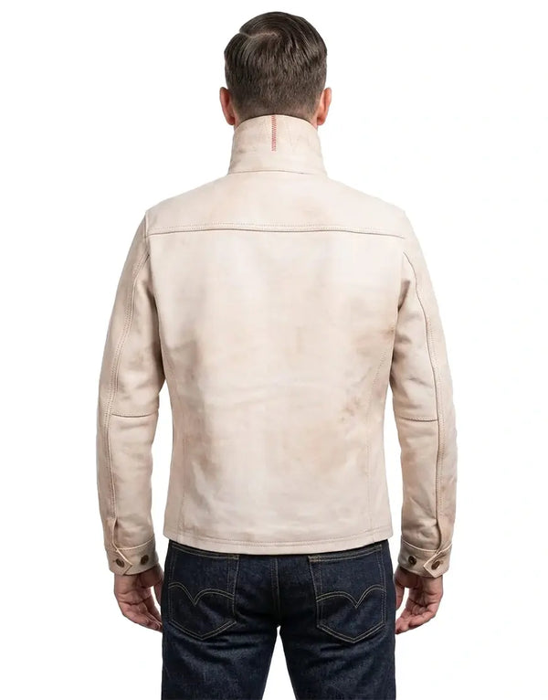 Natural Field Jacket by Gloss Leather